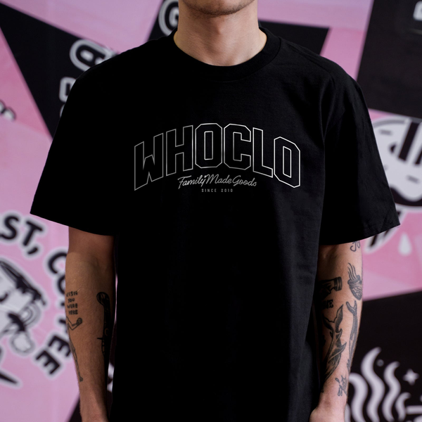 WHOCLO VARSITY LOGO TEE